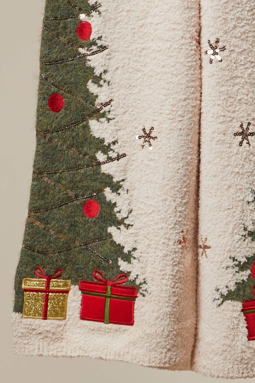 Christmas Tree Wide Leg Cozy Pants