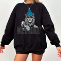Detroit Cool Cat Lion Graphic Sweatshirt