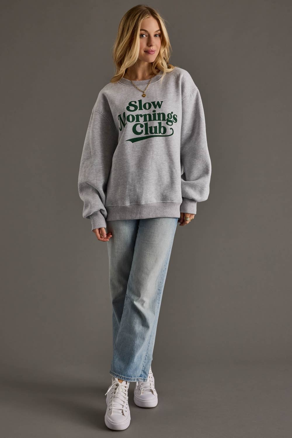 Slow Mornings Club Sweatshirt