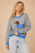 Dachshund Darling Knit Sweater