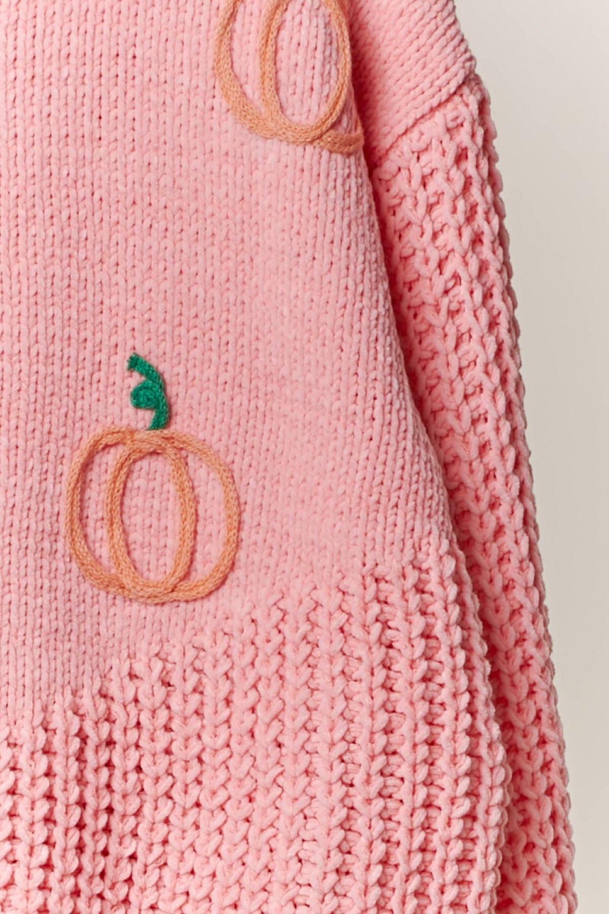Pumpkin Patch Oversized Knit Sweater