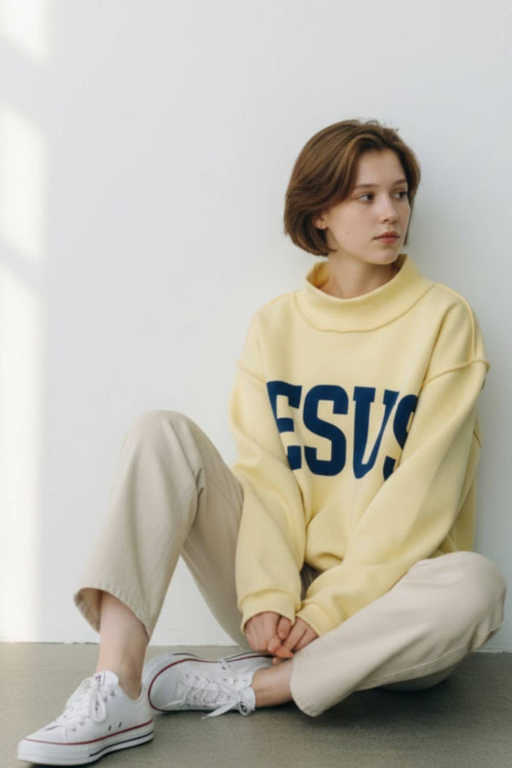 Jesus & God Is Good Reversible Sweatshirt