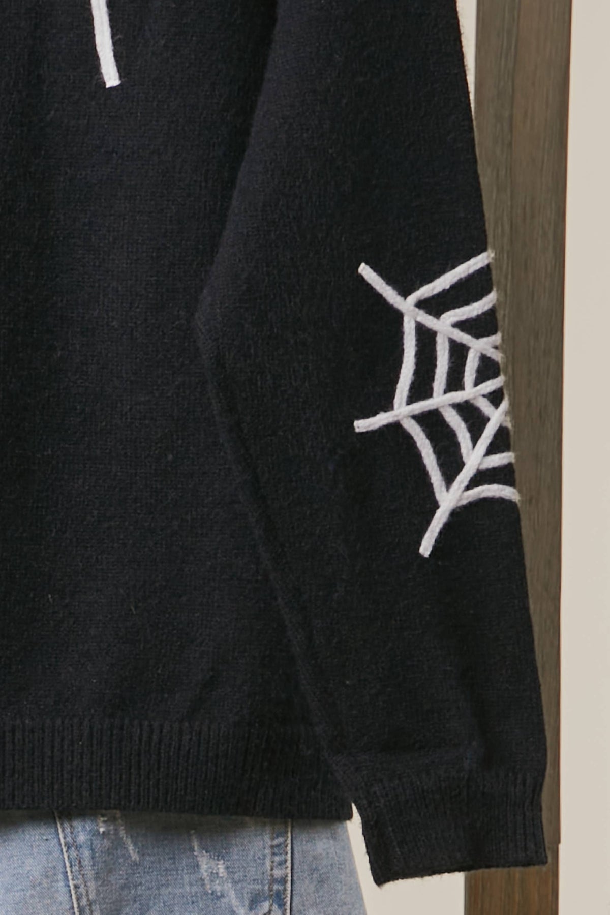 Spider Web Halloween Cardigan