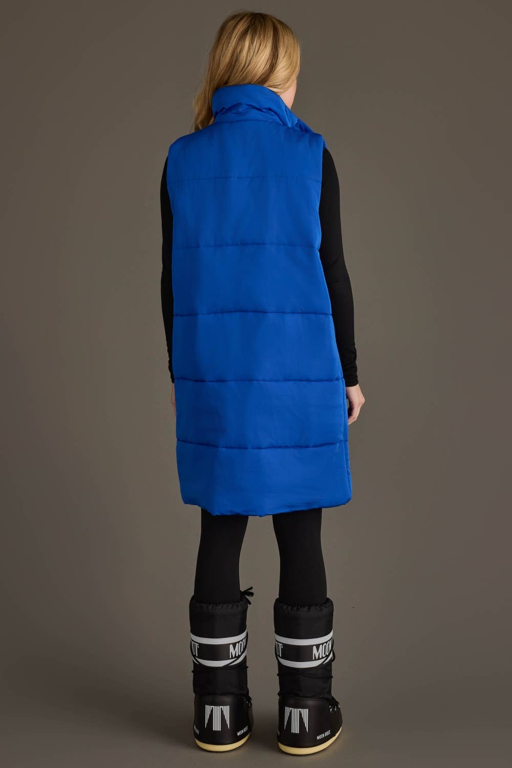 Royal Blue Long Vest