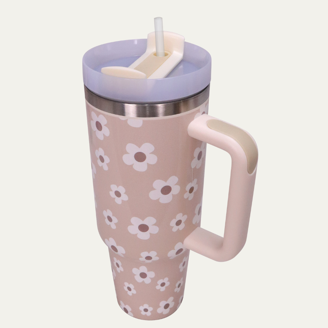 Sandstone Daisy Tumbler