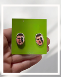 Aidan Hutchinson Detroit Lions Stud Earrings