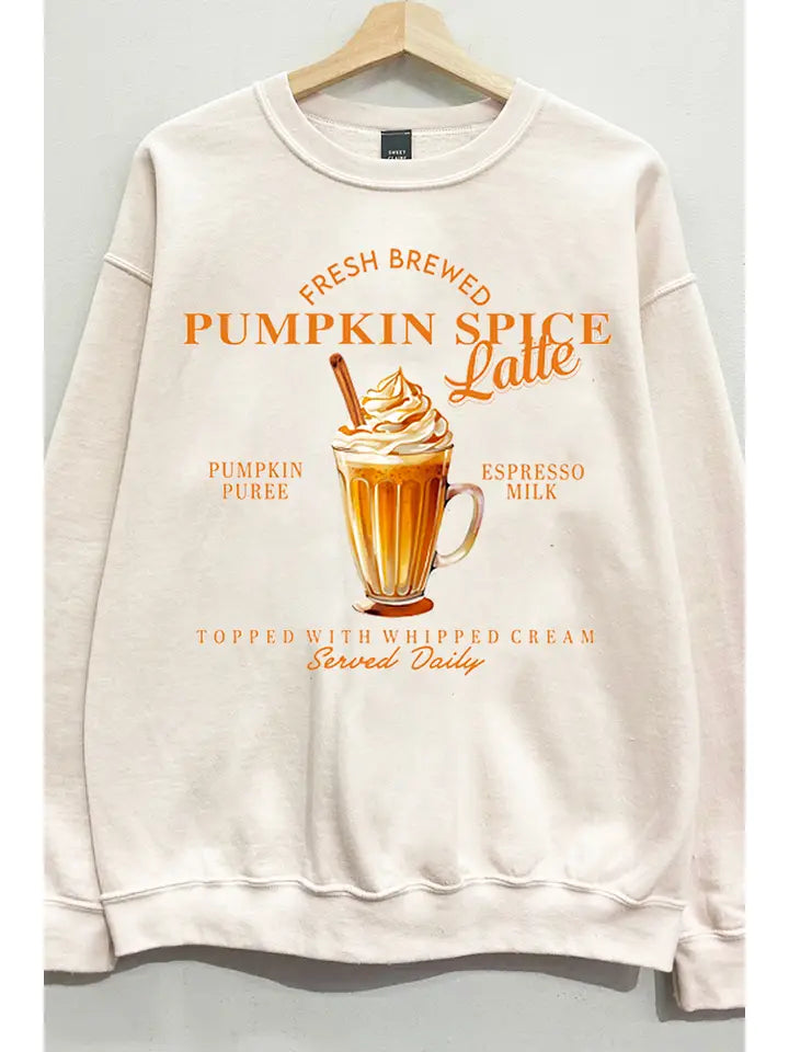 Pumpkin Spice Latte Sweatshirt
