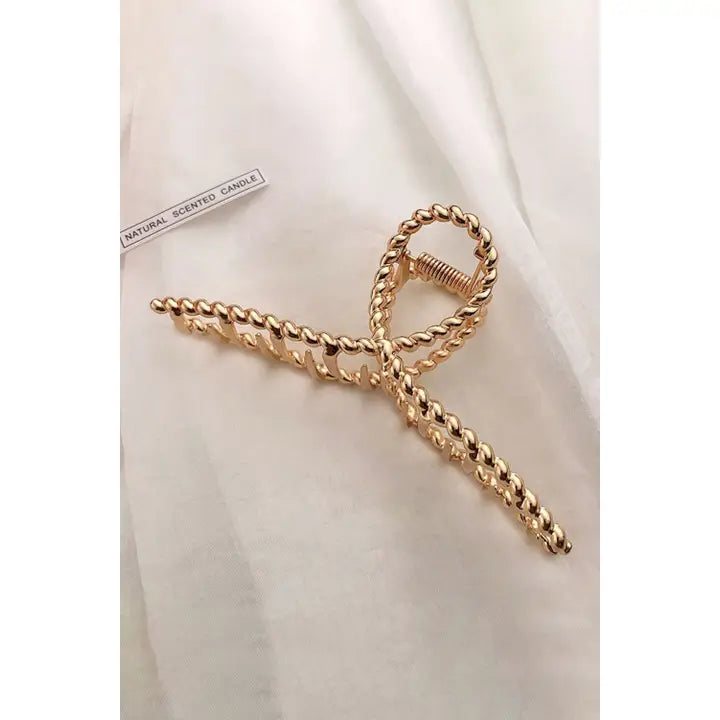 Gold Claw Clip