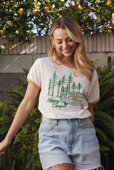 Happy Camper Graphic Tee