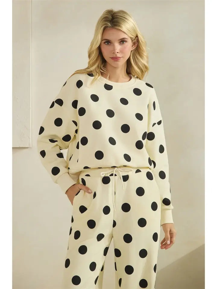Polka Dot Lounge Set