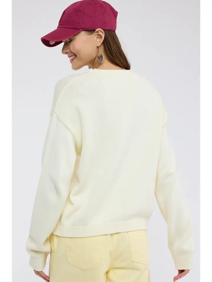 Mallard Duck Knit Sweater