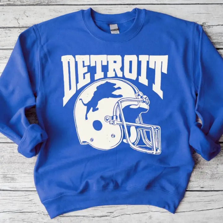 Detroit Lions Football Helmet