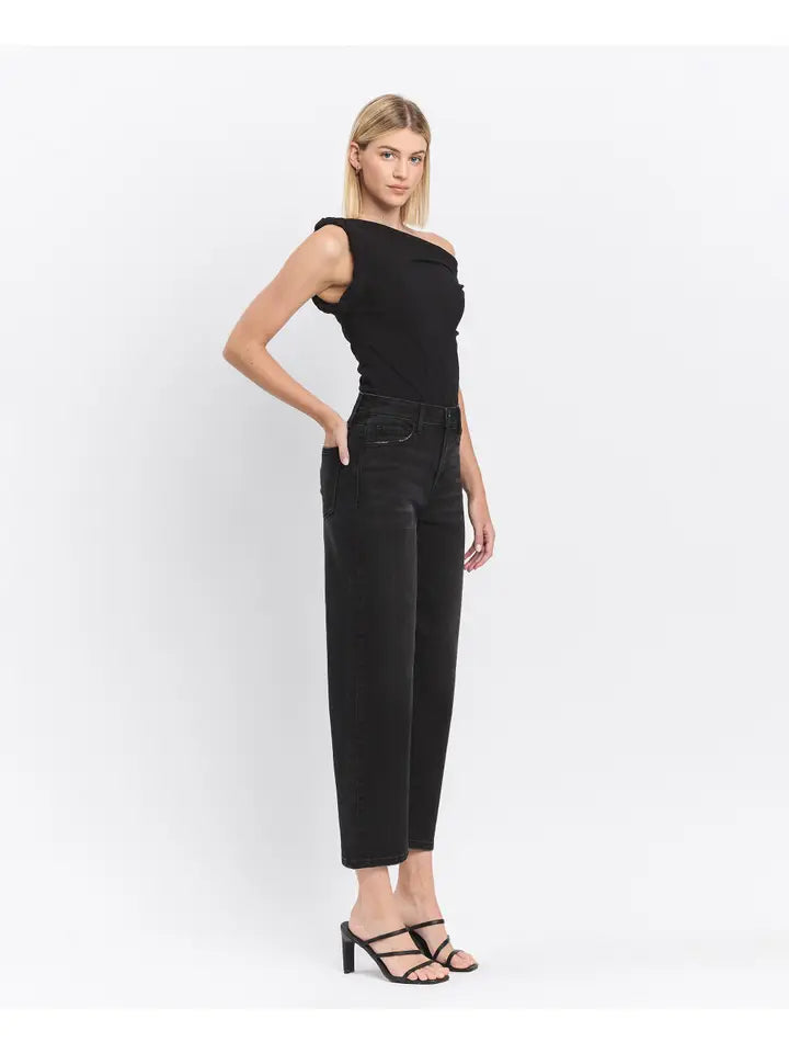 Super High Rise Wide Barrel Jeans
