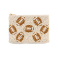 Touchdown Treasure Beaded Zip Pouch