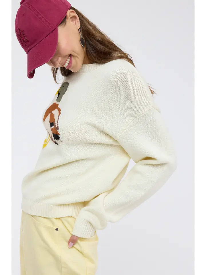 Mallard Duck Knit Sweater
