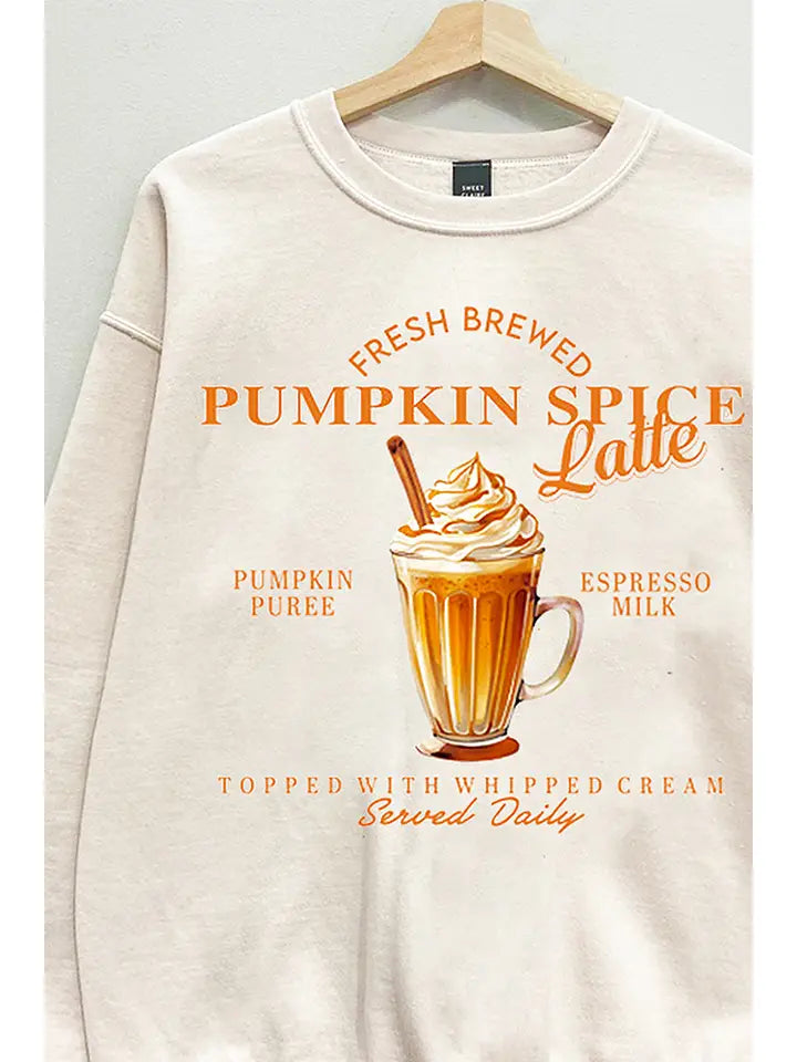 Pumpkin Spice Latte Sweatshirt