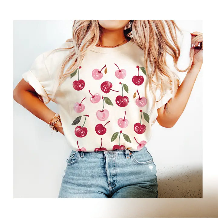 Summer Cherry Tee