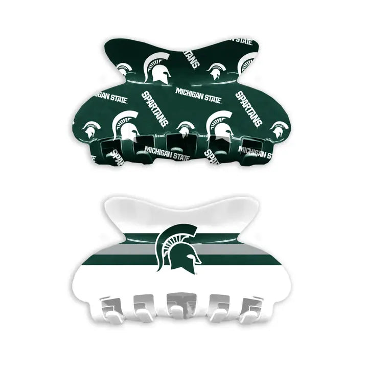 NCAA Michigan State Spartans Hair Clip Set