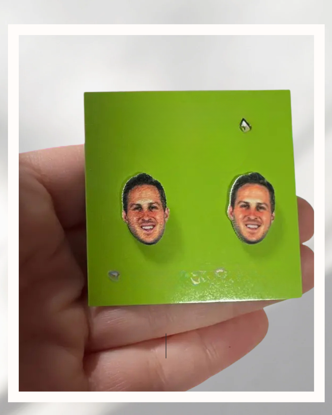 Jared Goff Detroit Lions Stud Earrings