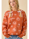 Pumpkin Spice Long Sleeve Sweater
