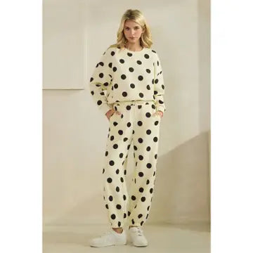 Polka Dot Lounge Set