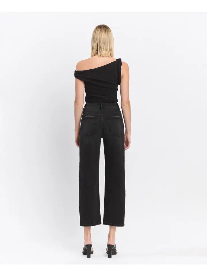 Super High Rise Wide Barrel Jeans