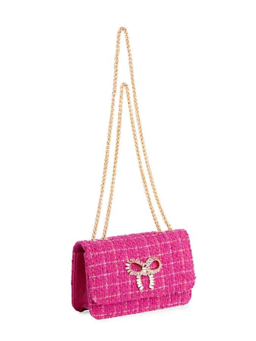 Roa Tweed Sparkle Shoulder Bag