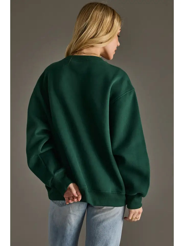 Green Game Day Sweatshirt