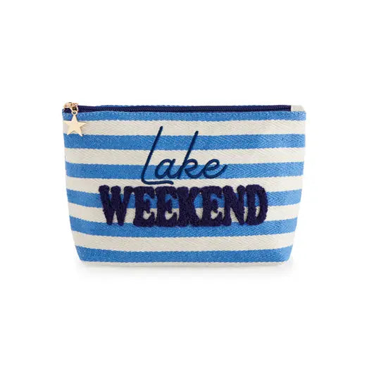 Lake Weekend Zip Pouch