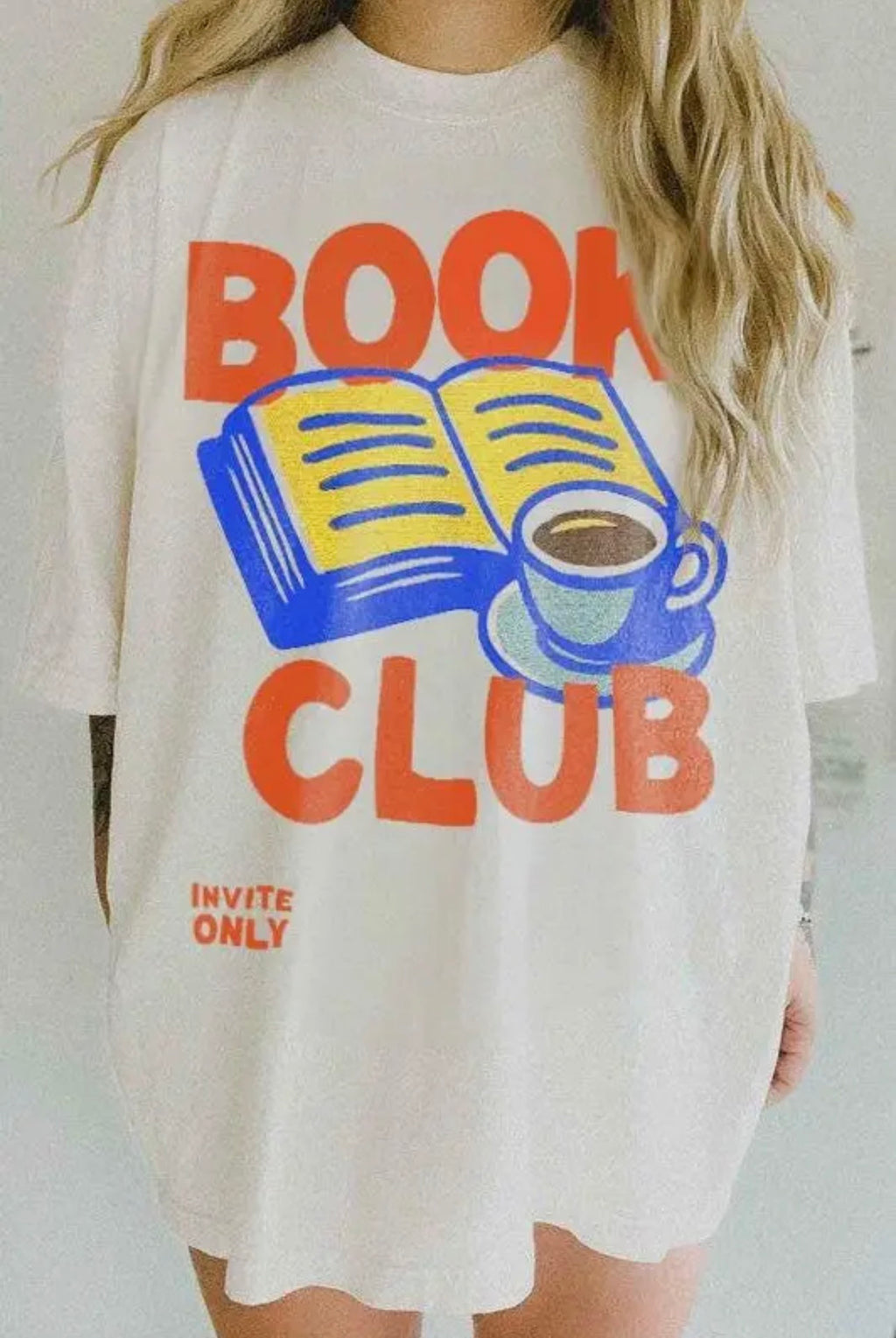 Book Club Reading Tee