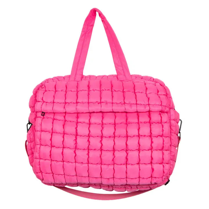 Quilted Weekender Bag