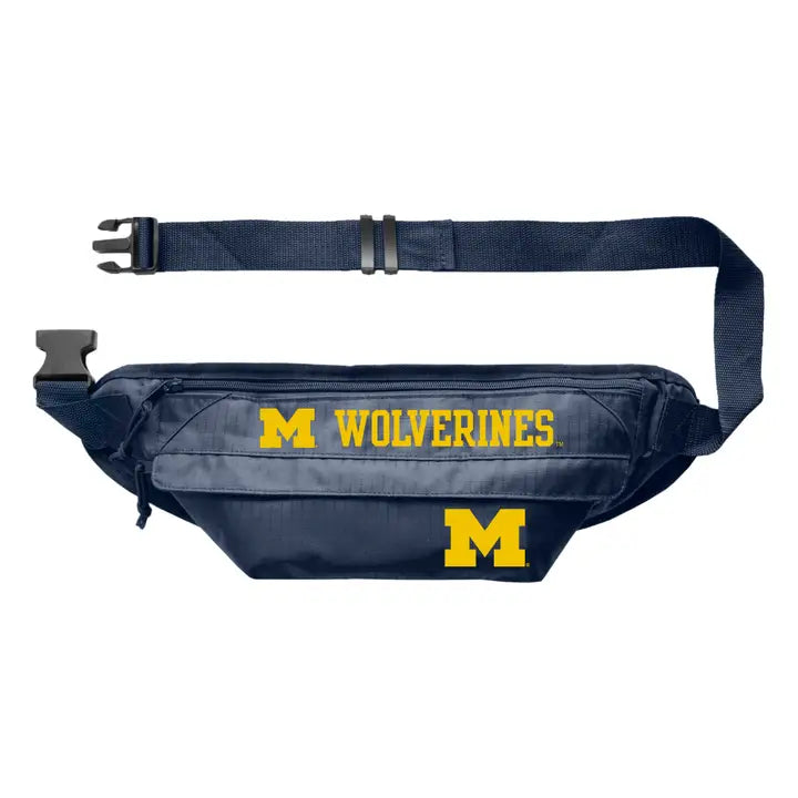 NCAA Michigan Wolverines Large Fanny Pack