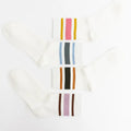 Retro Stripe Style Crew Socks
