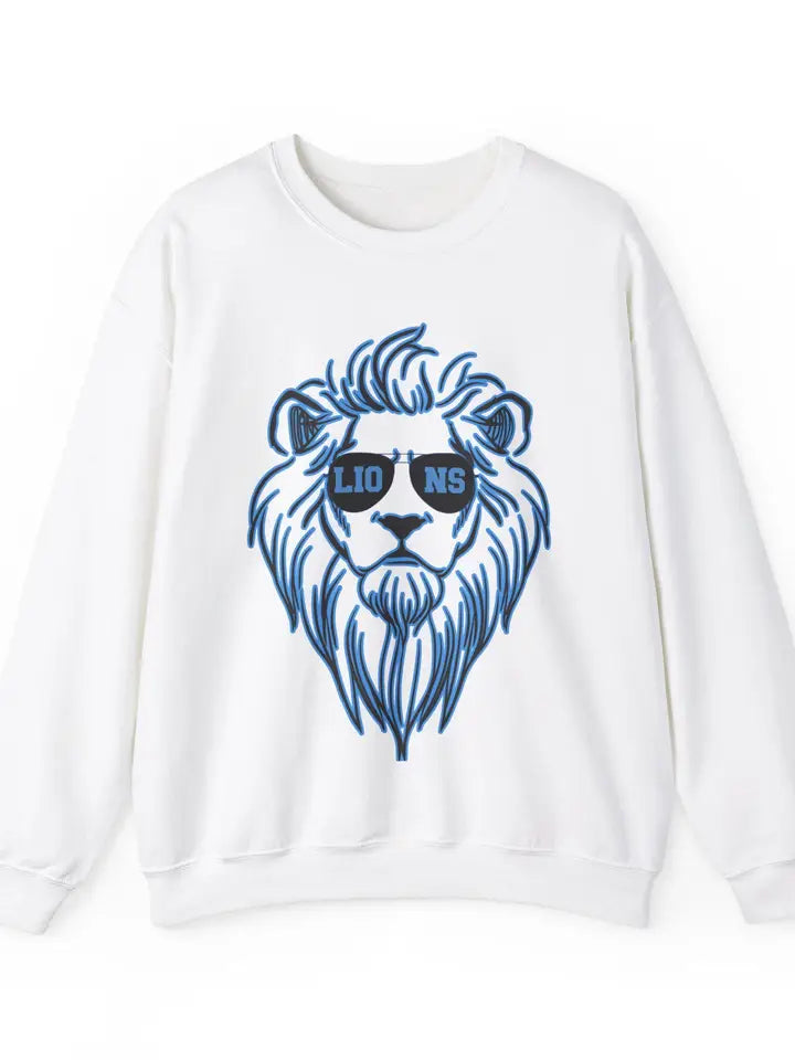 Detroit Lions Sunglasses  Sweatshirt