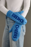 Blue Cheers Cozy Cuff Mittens
