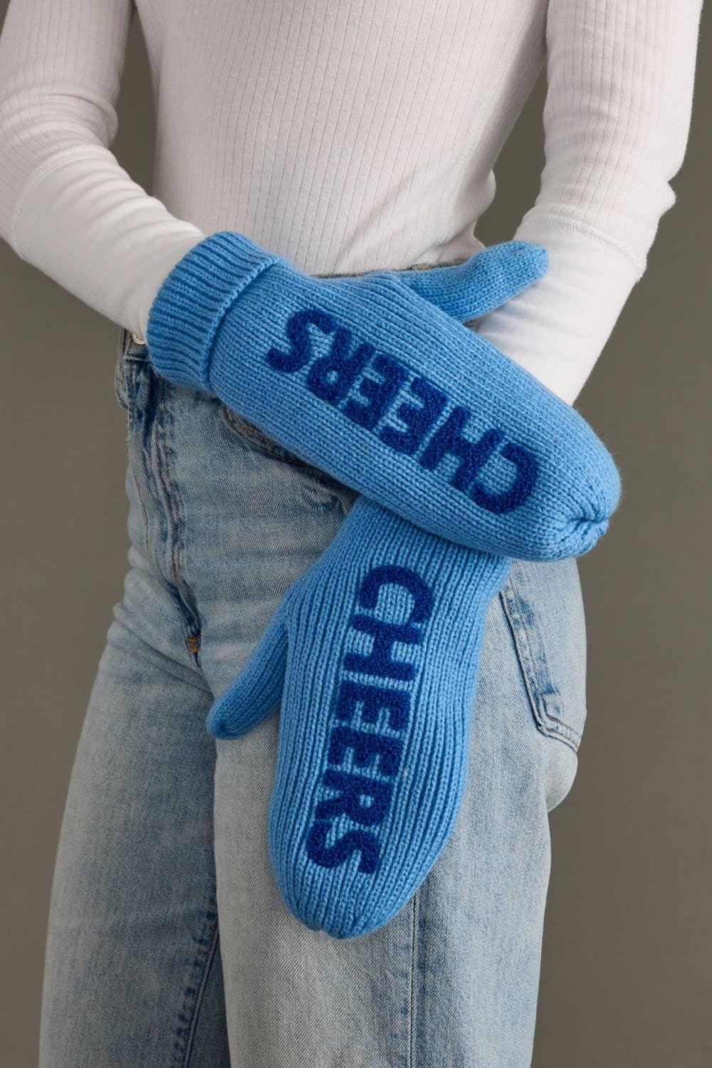 Blue Cheers Cozy Cuff Mittens