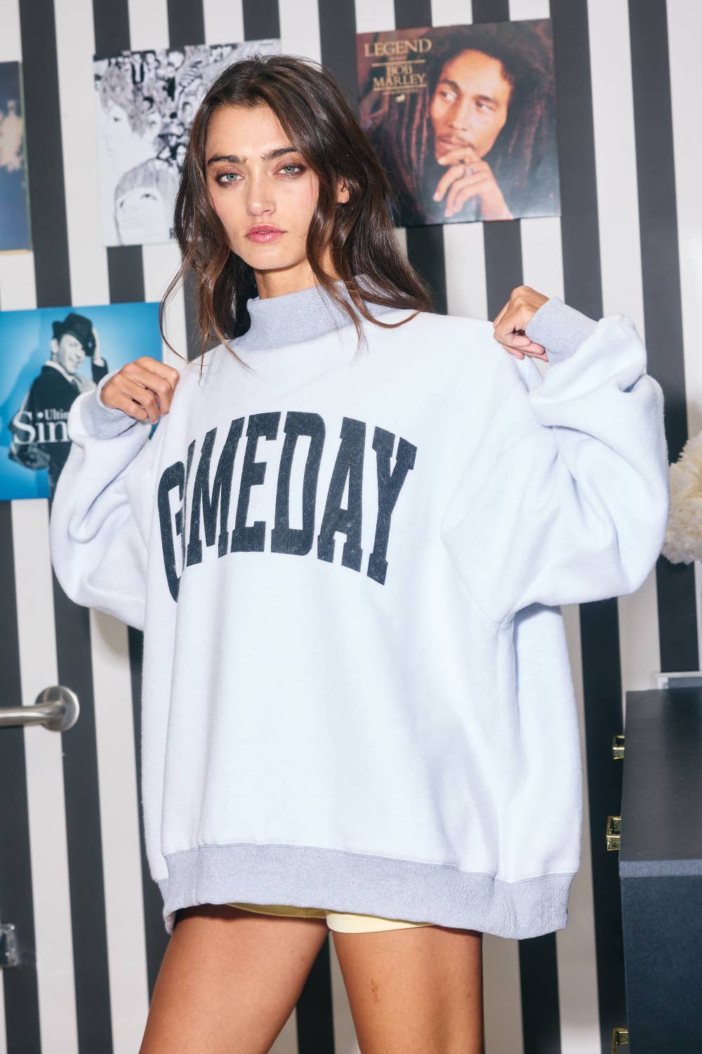 Football & Game Day Reversible Sweatshirt