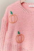 Pumpkin Patch Oversized Knit Sweater