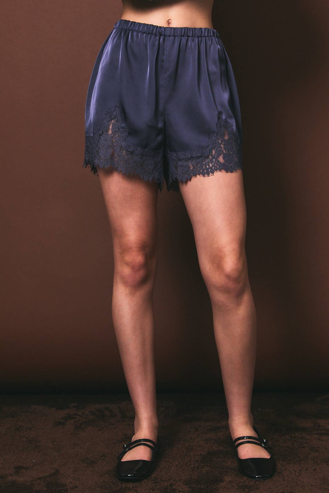 Lace Theory Satin Shorts