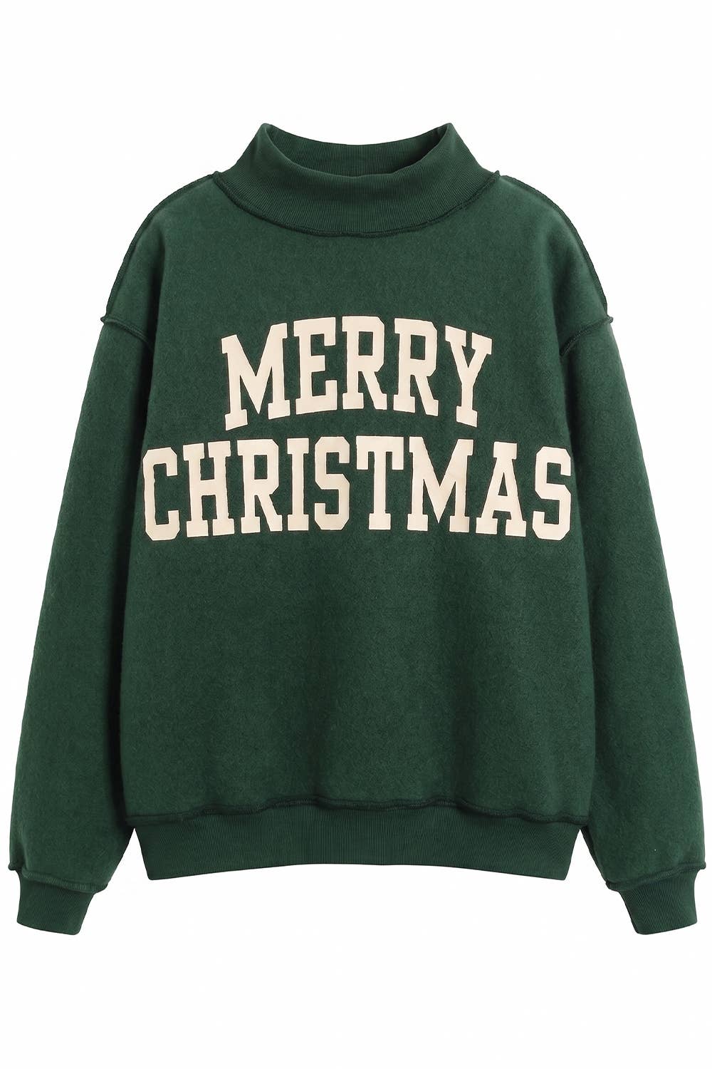 Merry Christmas Deck the Halls Reversible Sweatshirt