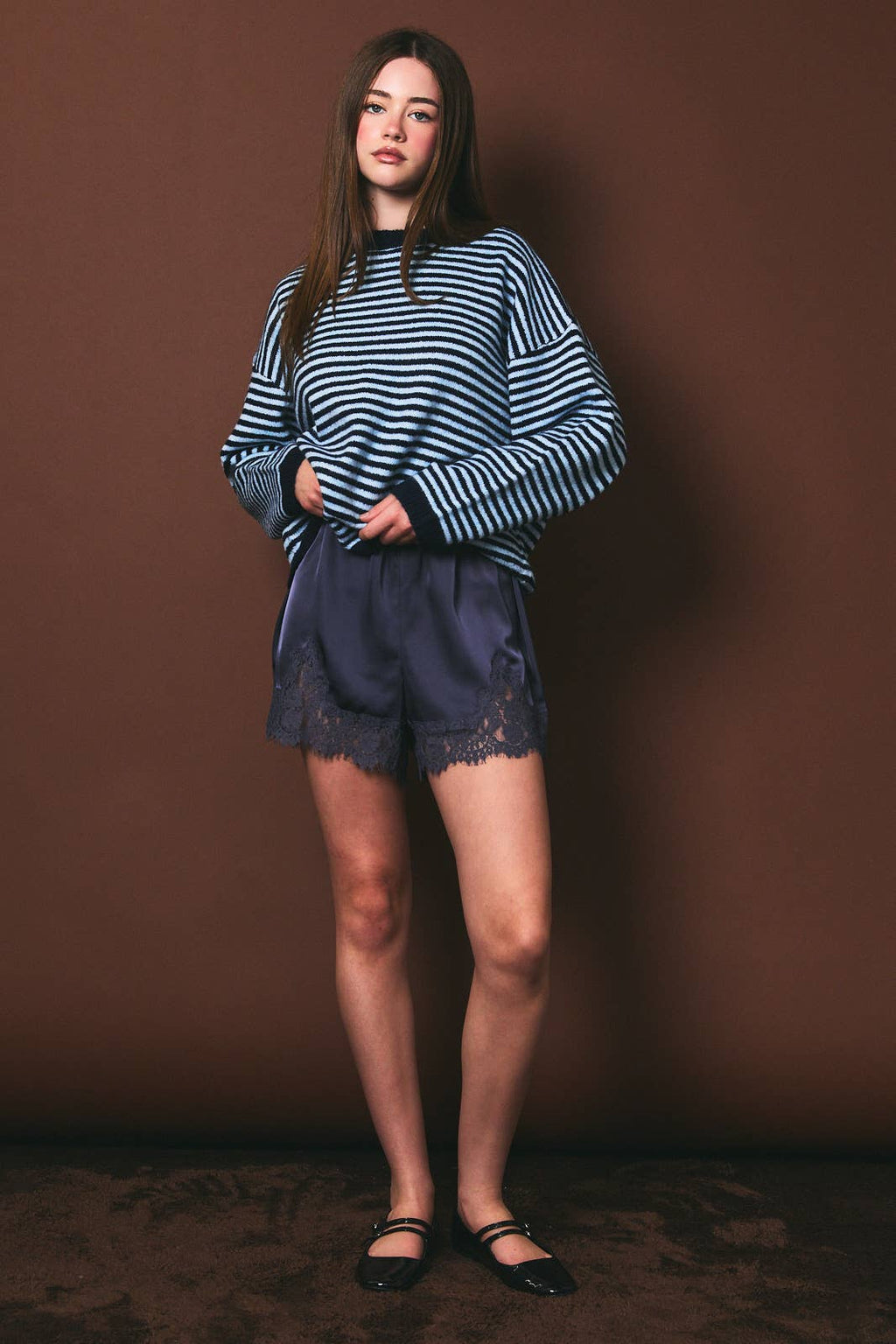 Lace Theory Satin Shorts