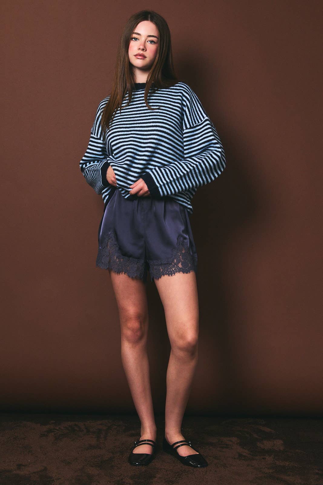 Lace Theory Satin Shorts