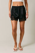 Lace Theory Satin Shorts