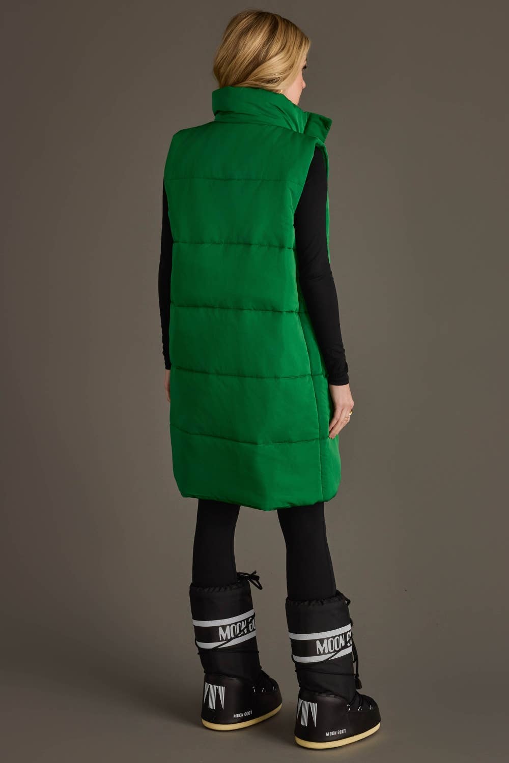 Classic Green Long Vest