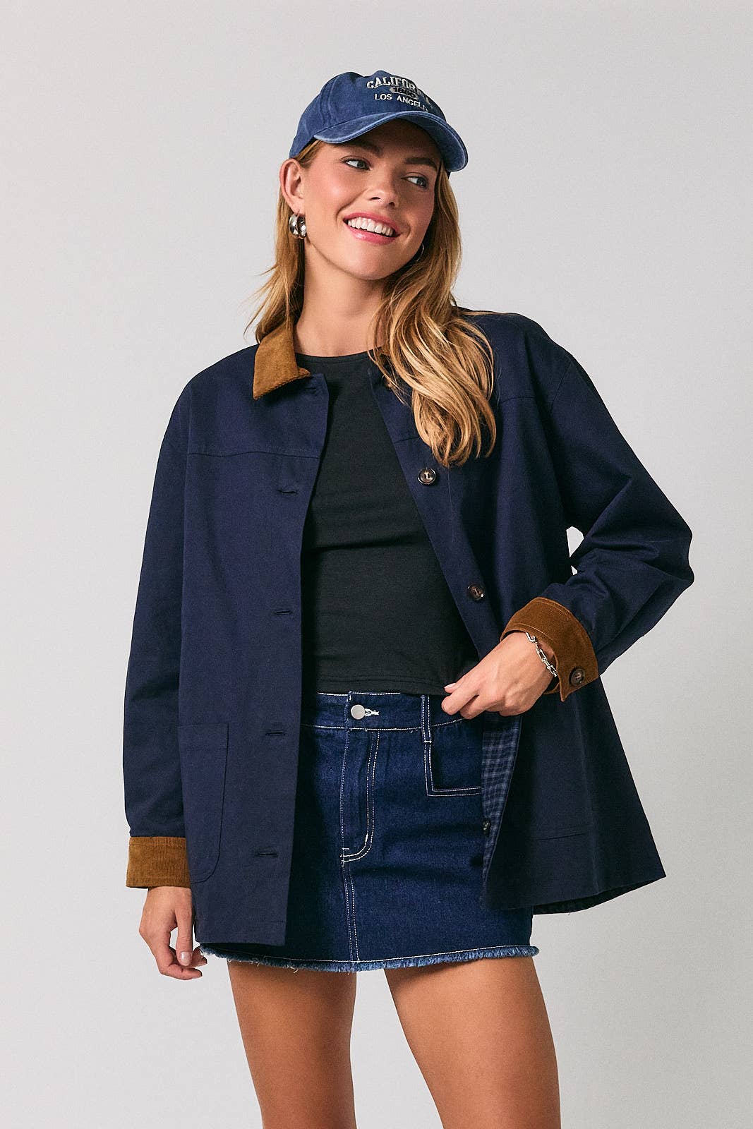 Reversible Plaid Barn Jacket